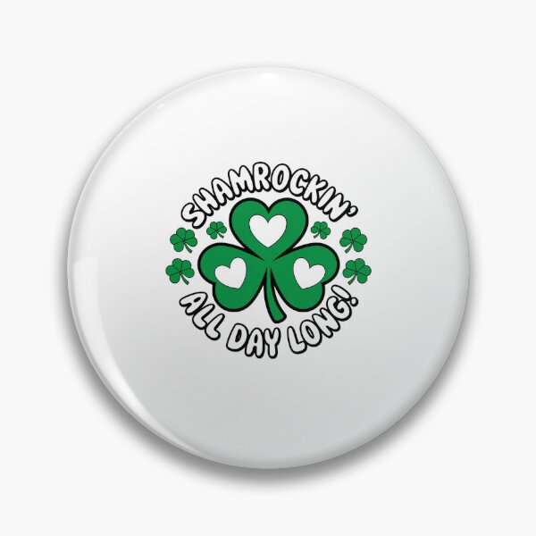 Item preview, Shamrockin All Day Long Heart Design - St Patricks Day Design designed and sold by Peter Stawicki.