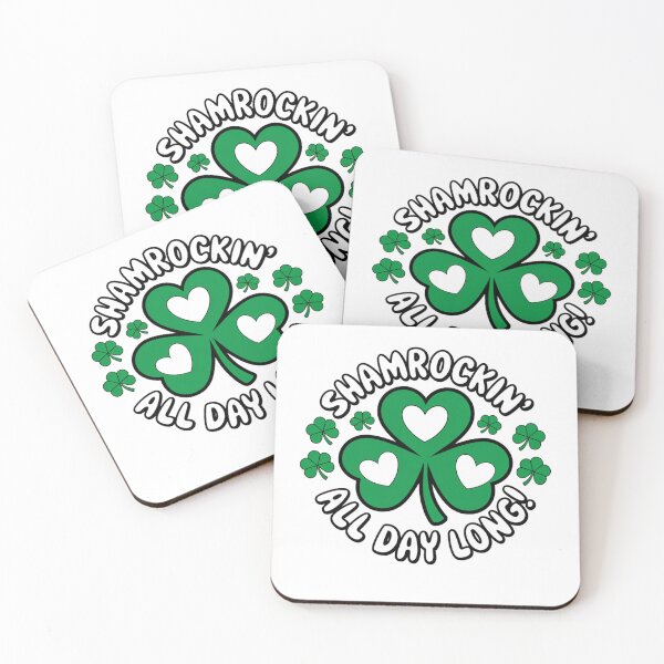Item preview, Shamrockin All Day Long Heart Design - St Patricks Day Design designed and sold by Peter Stawicki.
