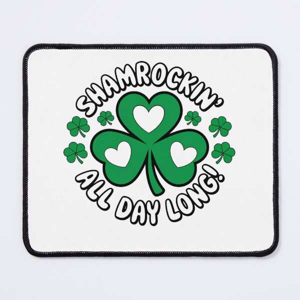 Item preview, Shamrockin All Day Long Heart Design - St Patricks Day Design designed and sold by Peter Stawicki.
