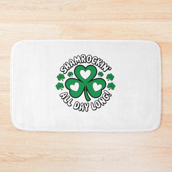 Item preview, Shamrockin All Day Long Heart Design - St Patricks Day Design designed and sold by Peter Stawicki.