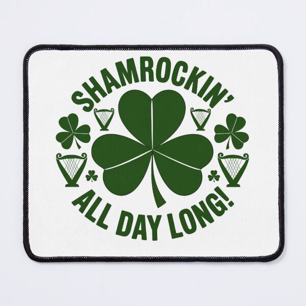 Item preview, Shamrockin All Day Long Harp Design - St Patricks Day Design designed and sold by Peter Stawicki.