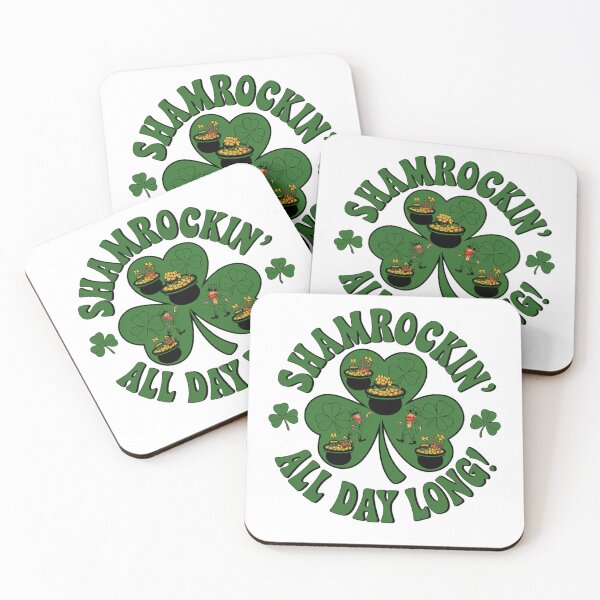 Item preview, Shamrockin All Day Long Pot of Gold Design - St Patricks Day Design designed and sold by Peter Stawicki.