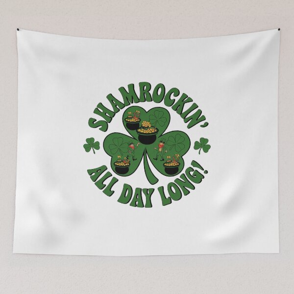 Item preview, Shamrockin All Day Long Pot of Gold Design - St Patricks Day Design designed and sold by Peter Stawicki.