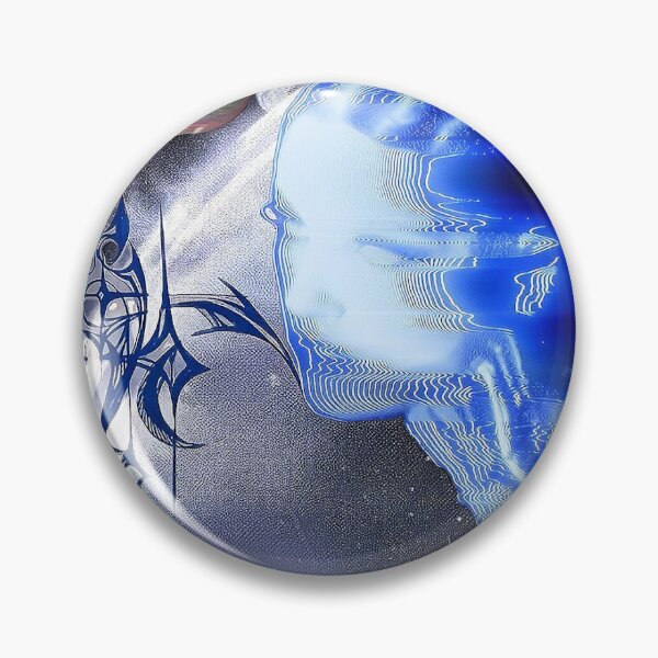 Item preview, Collage cibernético con estética azul designed and sold by Shiniqua7.