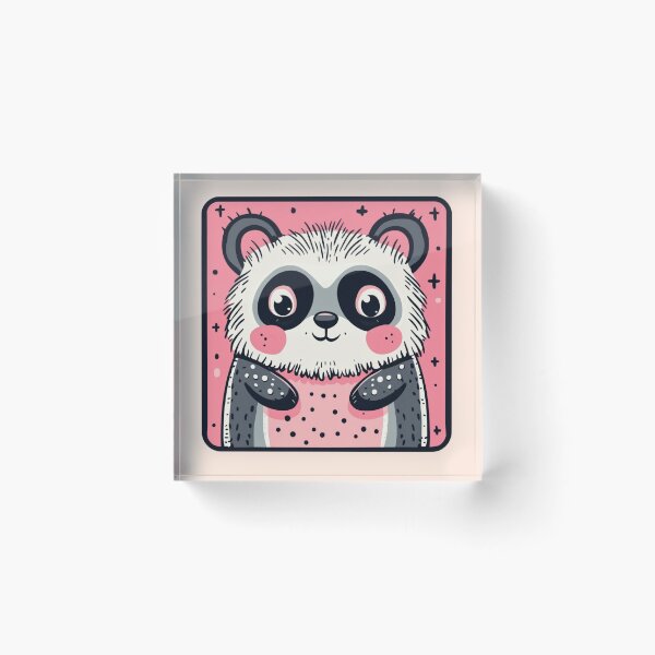 Item preview,  Panda-monium! This adorable panda is ready to steal your heart designed and sold by MOONE FLOWER.