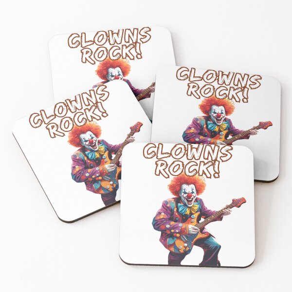 Artikelvorschau, Clowns rocken! entworfen und verkauft von FroggyFly Designs.