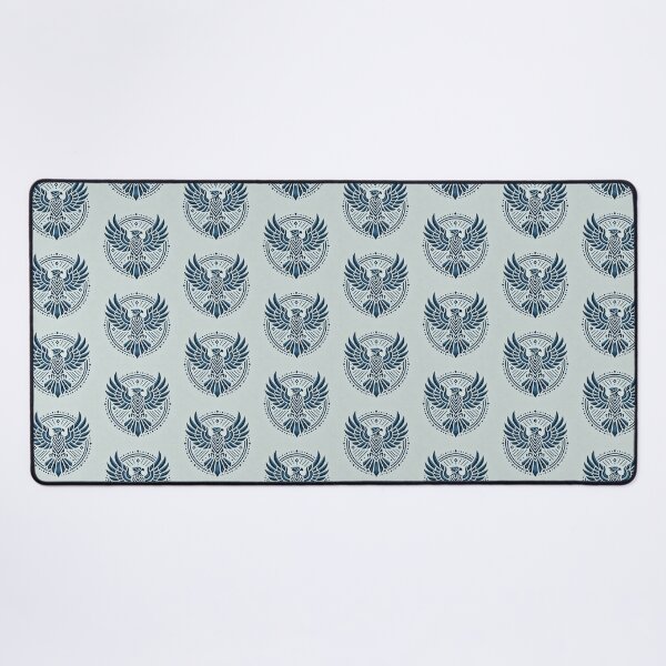 Item preview, AI generated blue eagle pattern designed and sold by AI-this-is-AI.