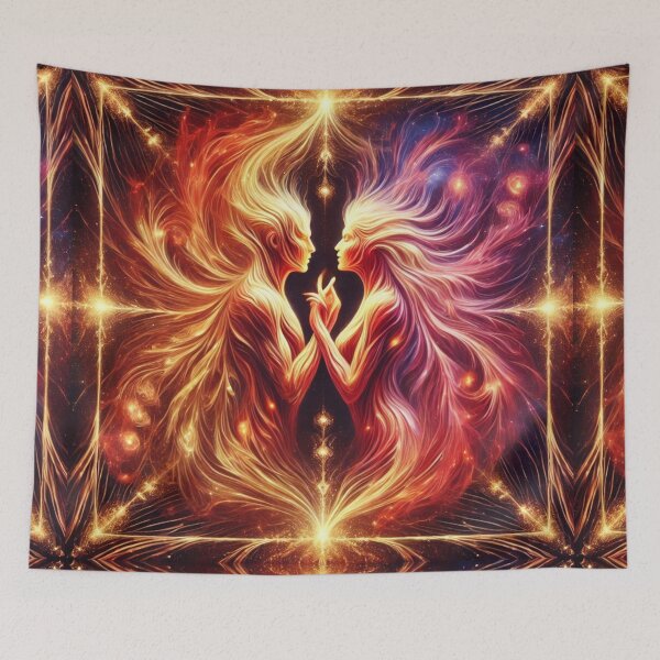 Item preview, Twin Flames: Eternal Cosmic Connection designed and sold by Meta2Physical.
