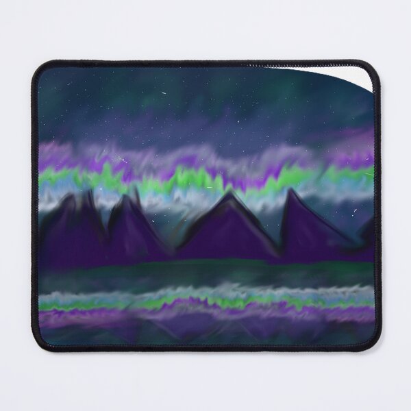 Item preview, Northern lights and Mountains designed and sold by impulseowlll.