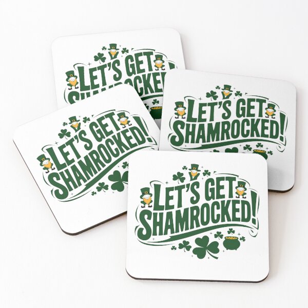 Item preview, Let's Get Shamrocked! - St Patricks Day Design designed and sold by Peter Stawicki.