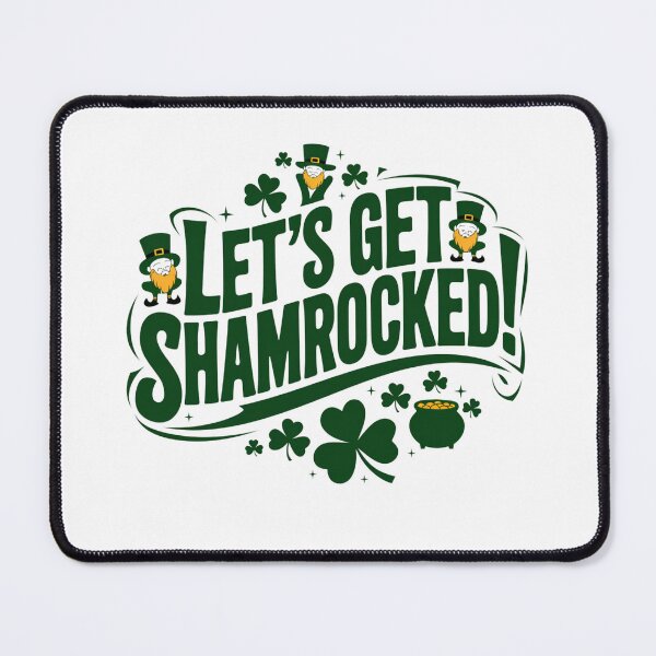 Item preview, Let's Get Shamrocked! - St Patricks Day Design designed and sold by Peter Stawicki.