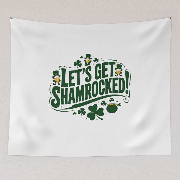 Item preview, Let's Get Shamrocked! - St Patricks Day Design designed and sold by Peter Stawicki.