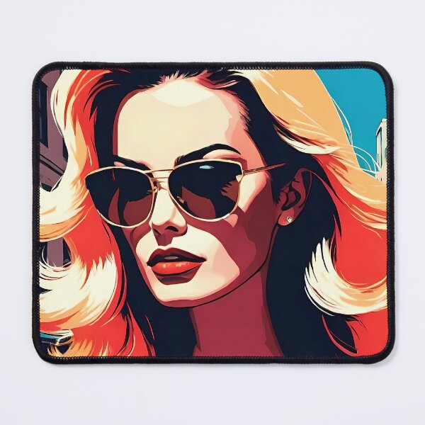 Item preview, 90's super model Illustration designed and sold by Domo-Design.