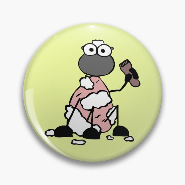 Item preview, shaved sheep in yellow designed and sold by kulkaban.