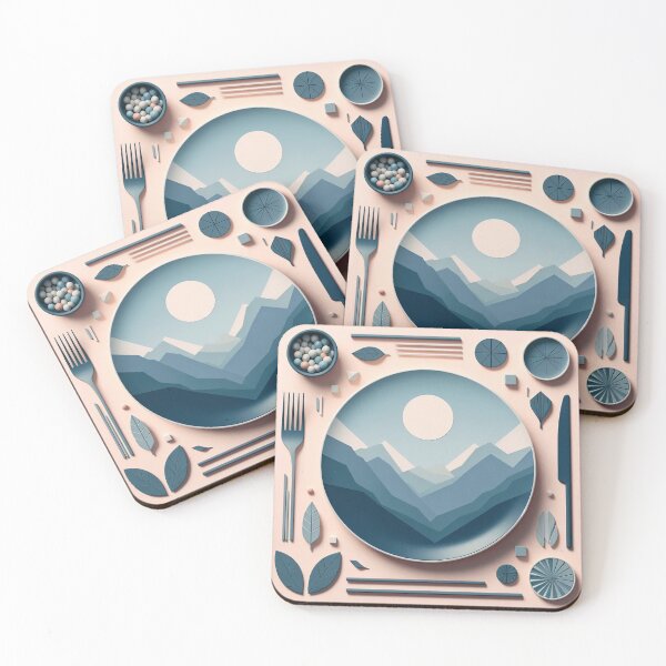 Item preview, Plate Minimalism Art Style designed and sold by artofuniverse.