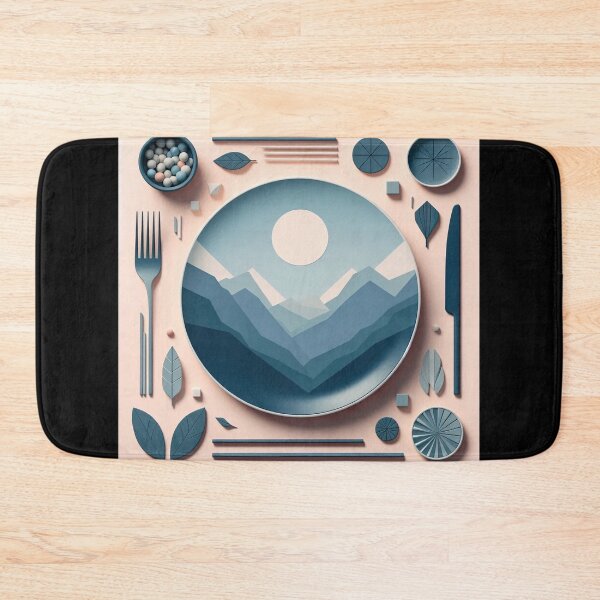 Item preview, Plate Minimalism Art Style designed and sold by artofuniverse.