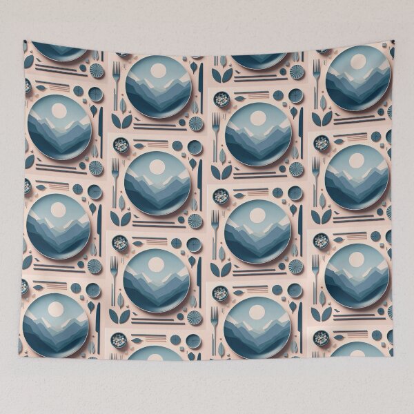 Item preview, Plate Minimalism Art Style designed and sold by artofuniverse.