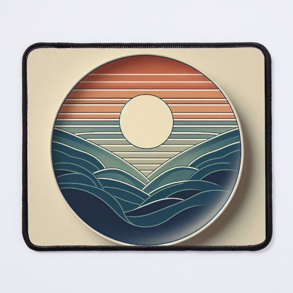 Item preview, Plate Minimalism Art Style designed and sold by artofuniverse.