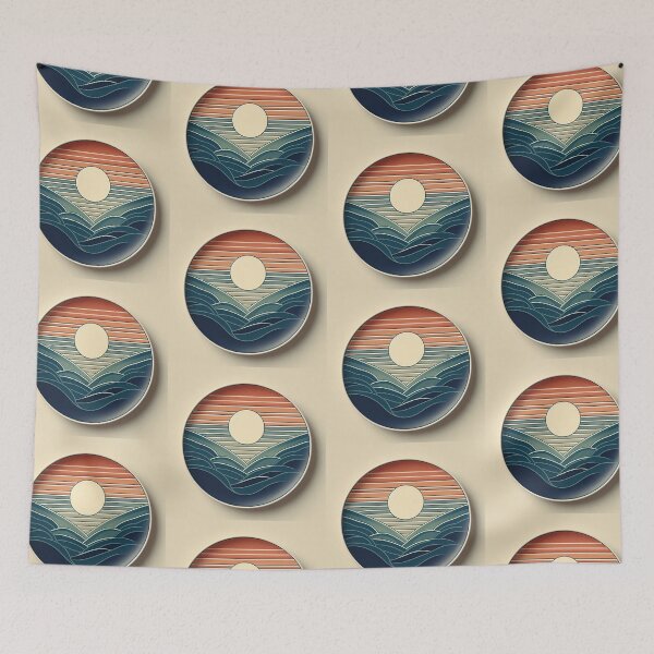 Item preview, Plate Minimalism Art Style designed and sold by artofuniverse.