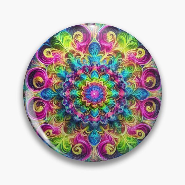 Item preview, Psychedelic Mandala designed and sold by ChronoQuirk.