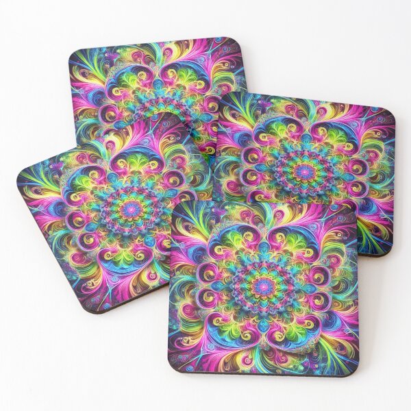 Item preview, Psychedelic Mandala designed and sold by ChronoQuirk.