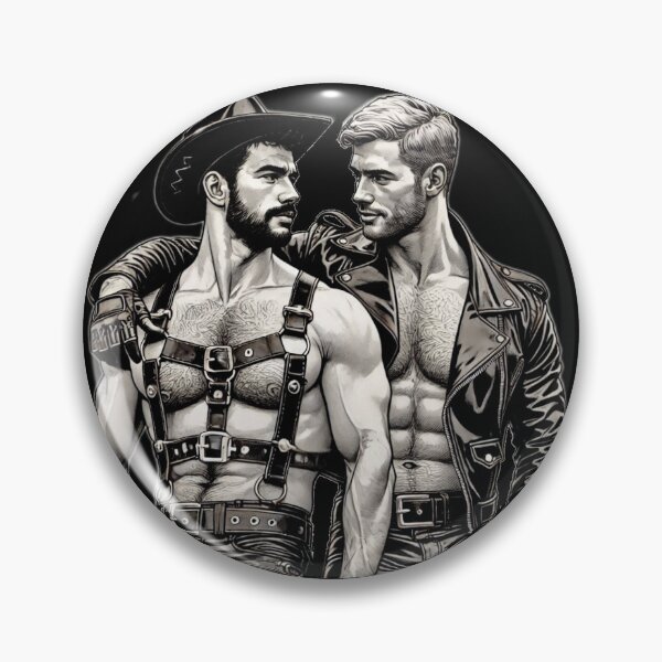 Item preview, Gay Leather Daddies My Mexican Cowboy Leder Pride Graphic Design designed and sold by ItsAKinkThing.