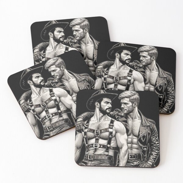 Item preview, Gay Leather Daddies My Mexican Cowboy Leder Pride Graphic Design designed and sold by ItsAKinkThing.