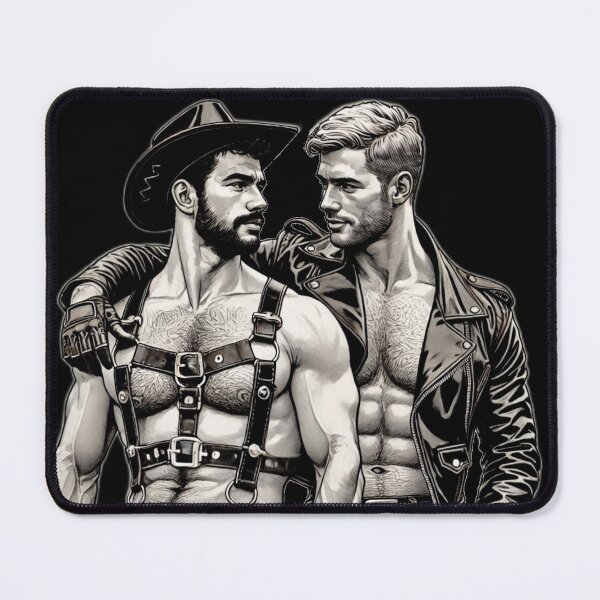 Item preview, Gay Leather Daddies My Mexican Cowboy Leder Pride Graphic Design designed and sold by ItsAKinkThing.