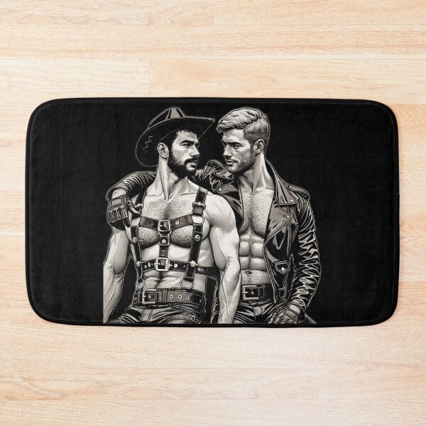 Item preview, Gay Leather Daddies My Mexican Cowboy Leder Pride Graphic Design designed and sold by ItsAKinkThing.