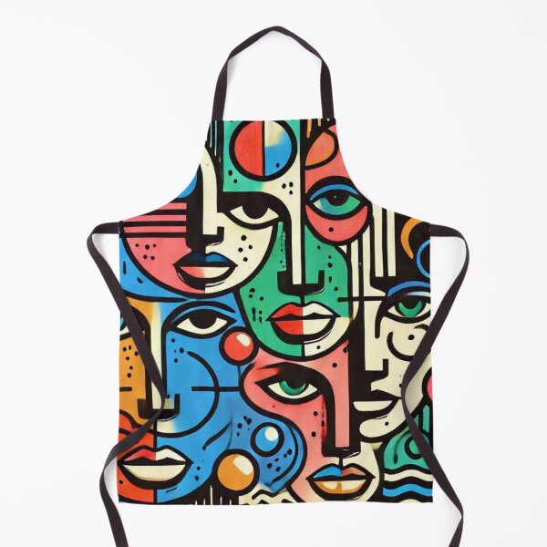 Item preview, 90's Abstract Faces designed and sold by Myra365Art.