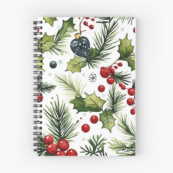 Item preview, Winter branches and berries in elegant style designed and sold by Piotrek0001.