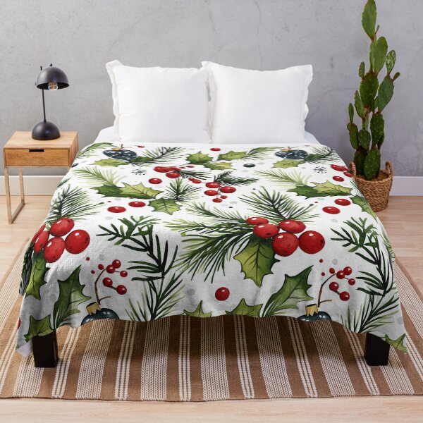 Item preview, Winter branches and berries in elegant style designed and sold by Piotrek0001.