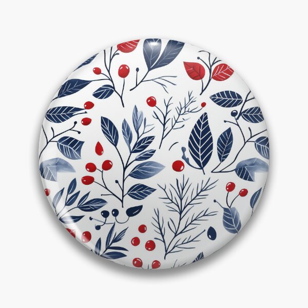 Item preview, Rustic leaves and branches in festive tones designed and sold by Piotrek0001.