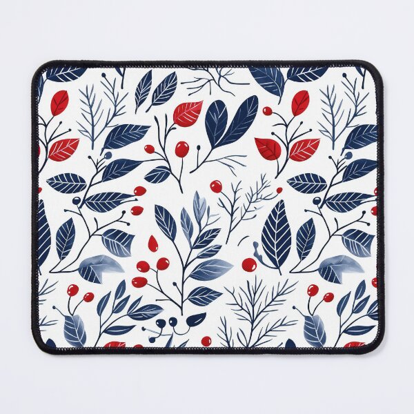 Item preview, Rustic leaves and branches in festive tones designed and sold by Piotrek0001.