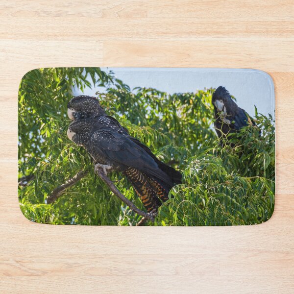Item preview, Male and Female Red-tailed Black-cockatoo #2 designed and sold by Images by Chris de Blank.