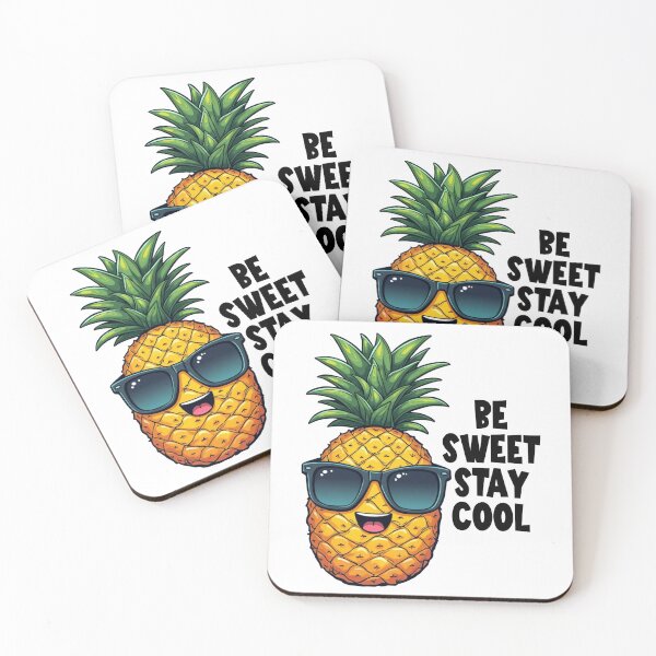 Item preview, Be Sweet Stay Cool Pineapple designed and sold by Blok45.