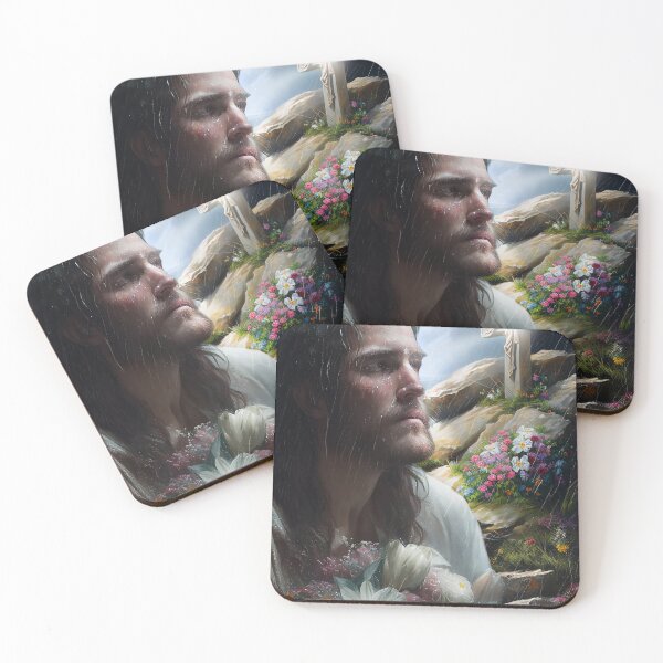 Item preview, Face of Jesus Christ the Redeemer designed and sold by Mickeymouse2023.
