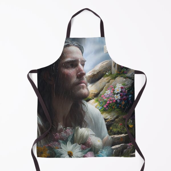 Item preview, Face of Jesus Christ the Redeemer designed and sold by Mickeymouse2023.