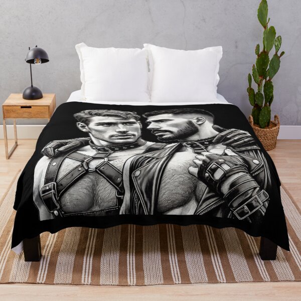 Item preview, Gay Leather Daddies German Leder Bikers Intense Pride Graphic Design designed and sold by ItsAKinkThing.