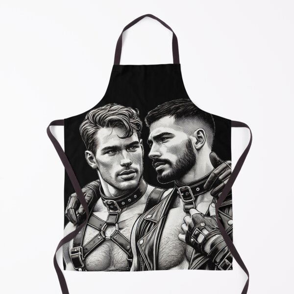 Item preview, Gay Leather Daddies German Leder Bikers Intense Pride Graphic Design designed and sold by ItsAKinkThing.