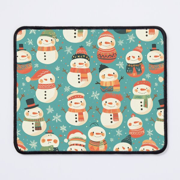 Item preview, Playful Snowman Winter Pattern Design designed and sold by Windy-market.