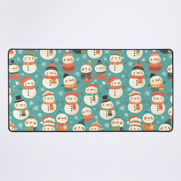 Item preview, Playful Snowman Winter Pattern Design designed and sold by Windy-market.