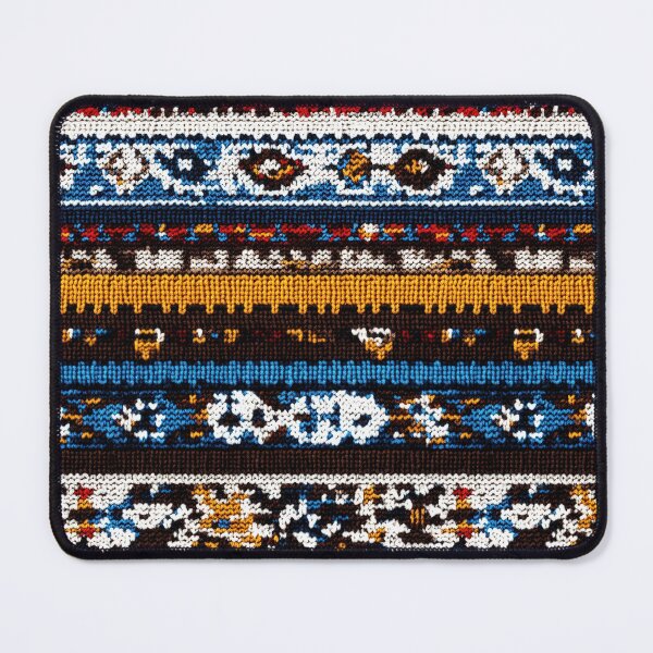 Item preview, Vibrant braided textures with unique patchwork patterns designed and sold by Piotrek0001.