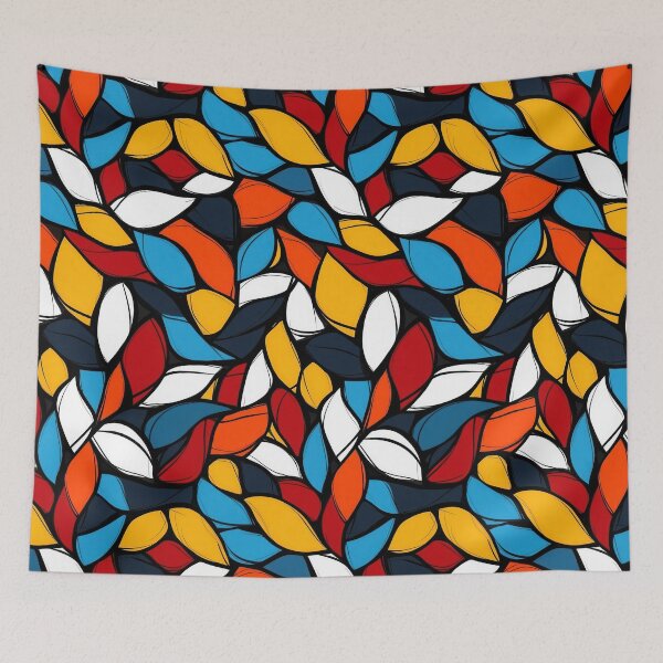 Item preview, Dynamic patchwork patterns with braided details designed and sold by Piotrek0001.