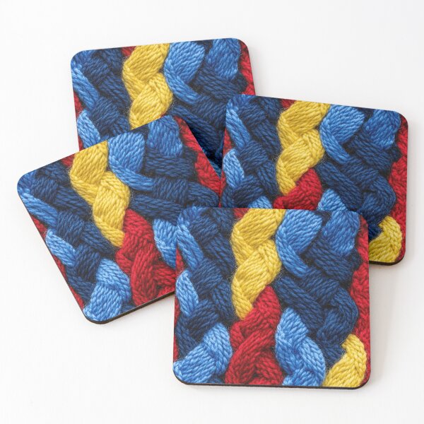 Item preview, Creative textile-inspired patterns with bold colors designed and sold by Piotrek0001.