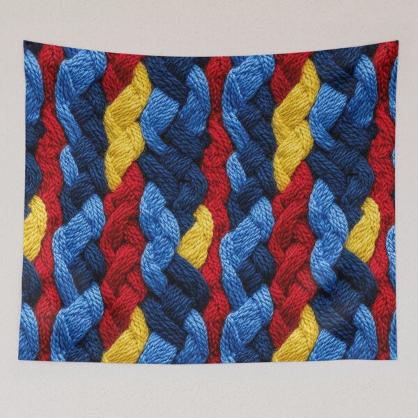 Item preview, Creative textile-inspired patterns with bold colors designed and sold by Piotrek0001.