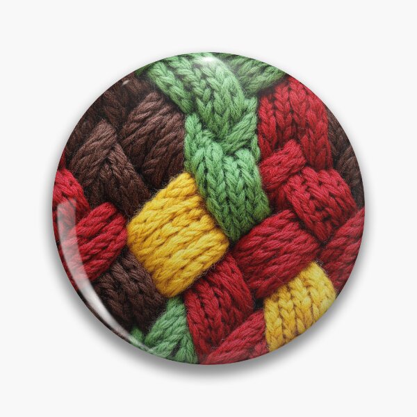 Item preview, Geometric knit designs in vibrant color palettes designed and sold by Piotrek0001.