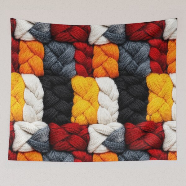 Item preview, Sophisticated knit and patchwork-inspired graphics designed and sold by Piotrek0001.