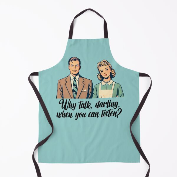 Item preview, Why talk, darling, When you can listen? designed and sold by Rlyehinmate.