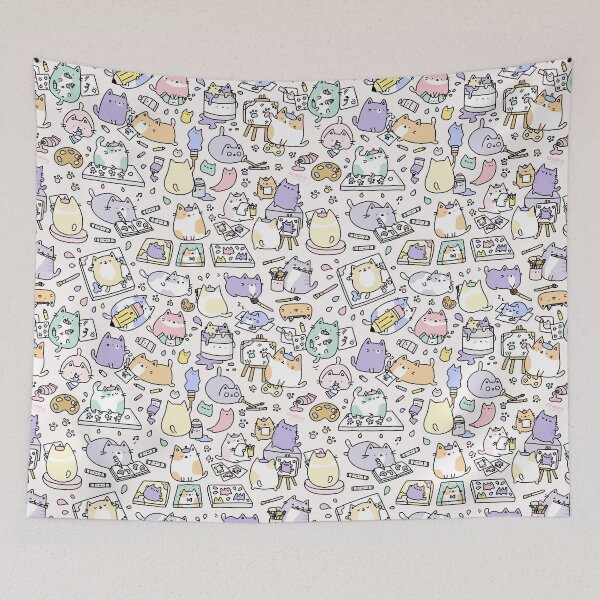 Item preview, Artsy Cats!  designed and sold by KiraKiraDoodles.